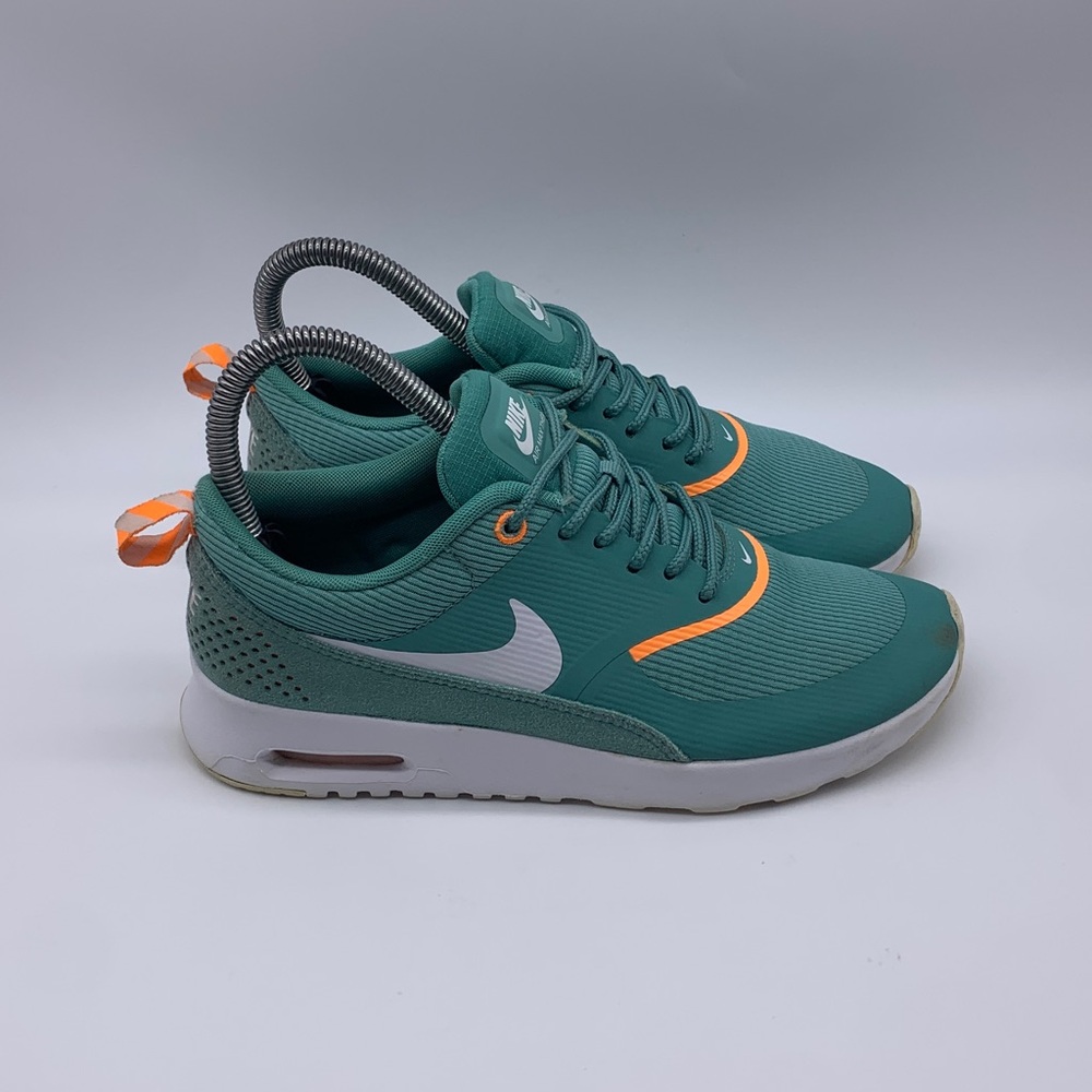 Nike Air Max Thea Teal Orange Running Shoes 599409-302 Women’s Sz 6